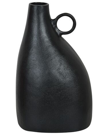 Vase décoratif NARBADA Métal 36 cm Noir