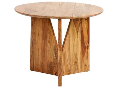 Table de repas ARRAN Marron 100 cm 100 cm Acacia