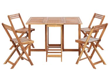 Tuinset 4-zits FRASSINE Acaciahout Bruin