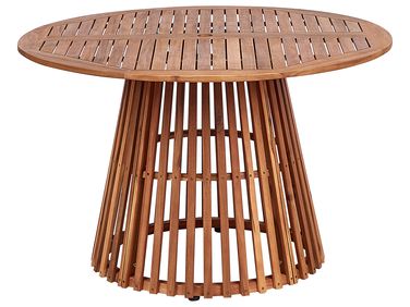 Tuin eettafel AGELLO 120 cm 120 cm Acaciahout Bruin