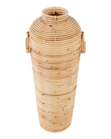 Vase décoratif ELATIA Rotin 50 cm Naturel