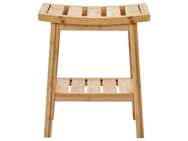 Table d’appoint TREMONT Bambou Marron clair