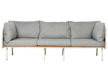 Tuin loungebank 3-zits SENISE Metaal Grijs
