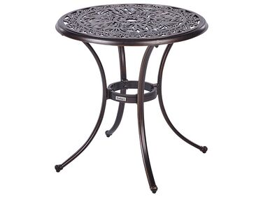 Bistrotafel ANDALO 68 cm 68 cm Metaal Bruin