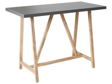 Tuin bartafel TALAMONE 140 cm 70 cm Grijs