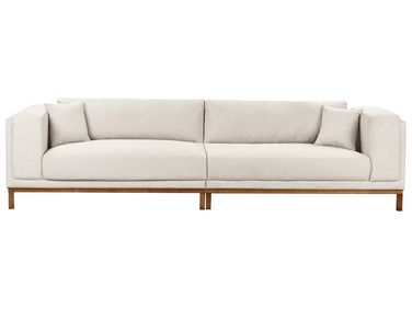 Bank 4-zits VENG Stof Lichtbeige
