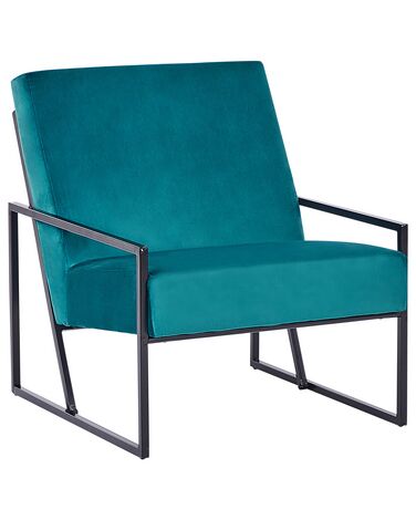 Armchair DELARY Velvet Teal