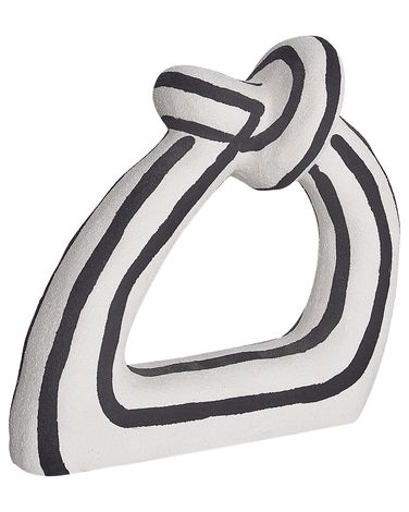 Figurine ZANDER Stoneware Black/ White