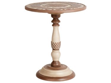 Table d'appoint EULO Bois de manguier Marron