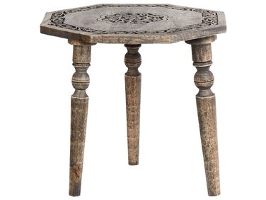 Table d'appoint WANDILO Bois de manguier Marron