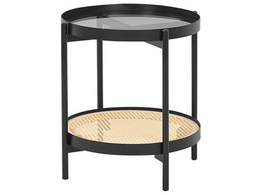 Table d'appoint RENO Métal Noir