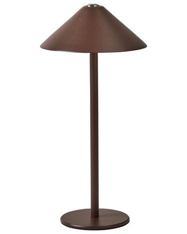 LED draadloze tafellamp FRANCOLI met dimmer Metaal Bruin