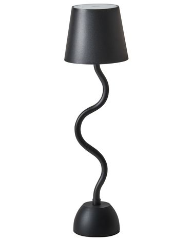 LED draadloze tafellamp VOUGA met dimmer Metaal Zwart