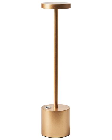 LED draadloze tafellamp LIZANDRO met dimmer Metaal Goud
