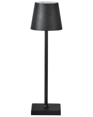 LED draadloze tafellamp VALIRA met dimmer Metaal Zwart