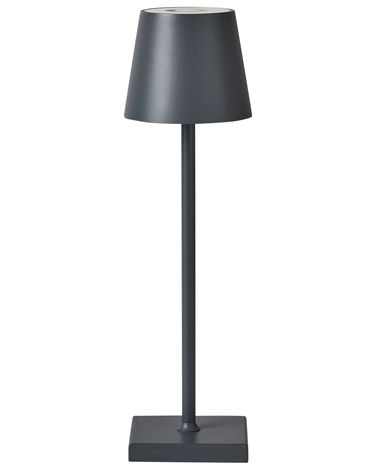 LED draadloze tafellamp VALIRA met dimmer Metaal Donkergrijs