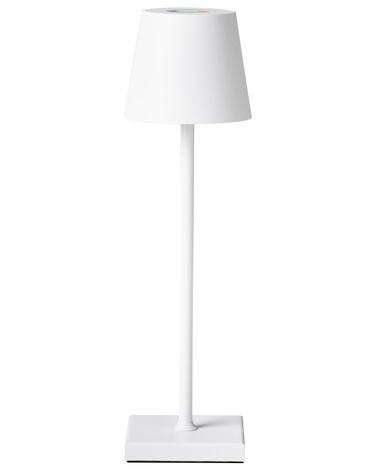 Wireless LED Table Lamp VALIRA with Dimmer Metal White
