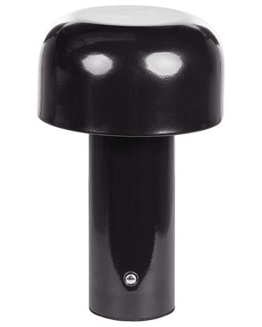 LED draadloze tafellamp BESOS met dimmer Metaal Zwart
