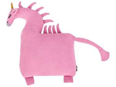 Set van 2 sierkussens LAMMI Katoen 45 x 45 cm Roze Eenhoorn