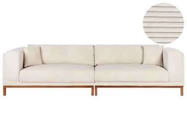 Bank 4-zits VENG Corduroy Lichtbeige