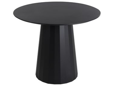 Table de repas PLATO Noir 100 cm 100 cm Métal