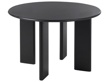 Table de repas COSMO Noir 120 cm 120 cm