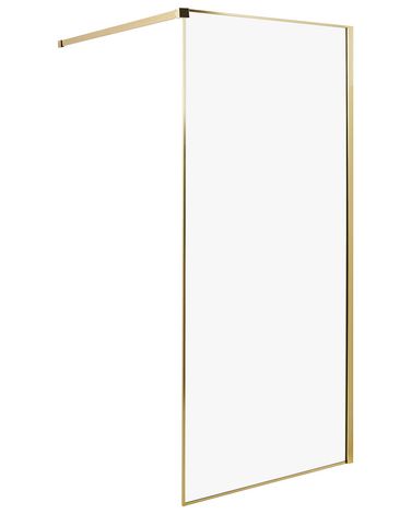 Shower Screen WASPAM 900 x 1900 mm Gold