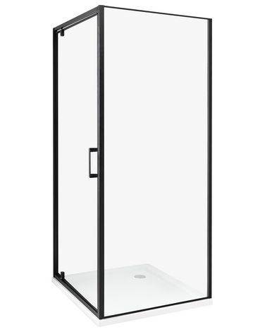 Shower Enclosure DARLI 800 x 800 x 1850 mm Black