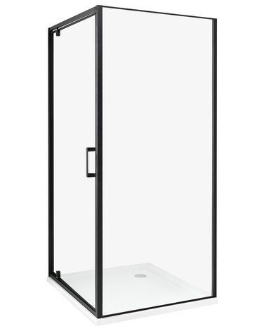 Shower Enclosure DARLI 900 x 900 x 1850 mm Black