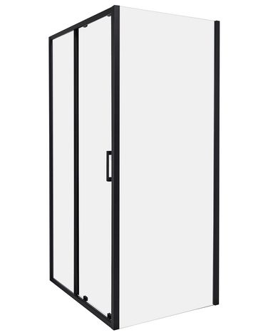 Shower Enclosure YORO 800 x 1000 x 1850 mm Black