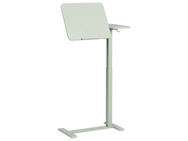 Bureau réglable manuellement en hauteur pour ordinateur portable SCHOLA Vert clair 70 cm 40 cm