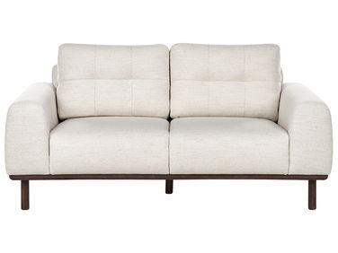 Bank 2-zits LAURILA Stof Lichtbeige