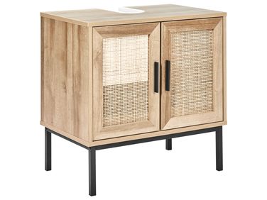 Wastafelkast ROSELL 60 cm Lichtbruin