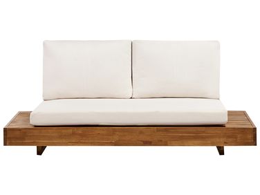 Tuin loungebank 2-zits MARETTIMO Gecertificeerd acaciahout Bruin