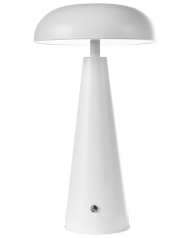 LED draadloze tafellamp BOCONO met dimmer Metaal Wit