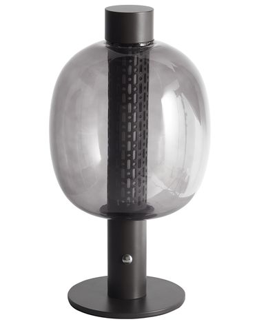 LED draadloze tafellamp PULANGI met dimmer Metaal Zwart