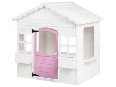 Tuin speelhuisje NIKAIA Dennenhout Wit