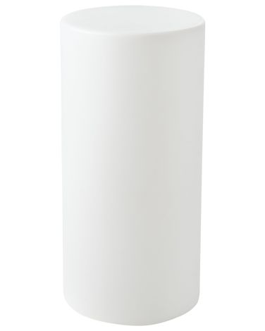 LED staande lamp voor buiten PIEDRA met afstandsbediening Wit