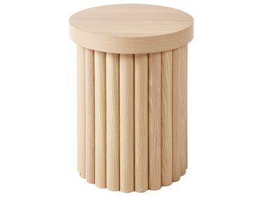 Side Table GENOLA Light Brown