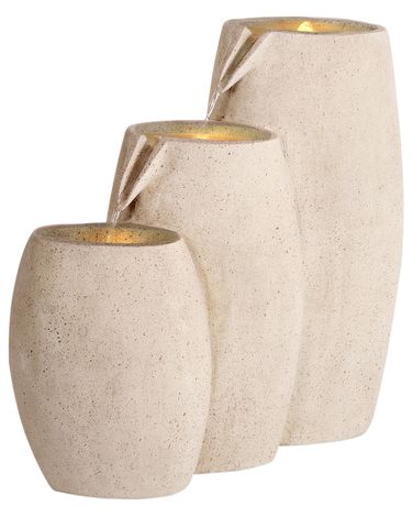 Tuinfontein ARKLE LED Beige