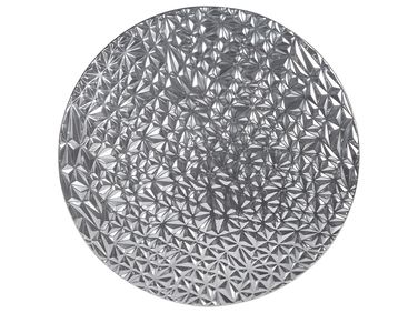 Wanddecoratie MOSCAVIDE Metaal 60 cm Zilver