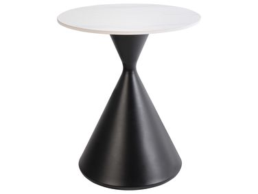 Table d'appoint HAIWEE Céramique Noir/blanc