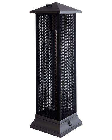 Vrijstaande infrarood terrasverwarming TUNUPA 1500 W Zwart