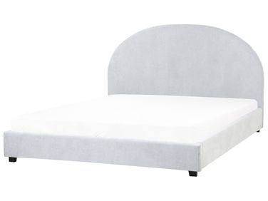 Waterbed Stof VAUCLUSE 160 x 200 cm Lichtblauw
