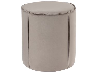 Pouffe SEDONA Velvet Taupe