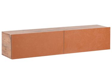 Wall Mounted TV Stand GLADSTONE Red