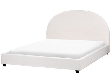 Waterbed Stof VAUCLUSE 160 x 200 cm Gebroken wit