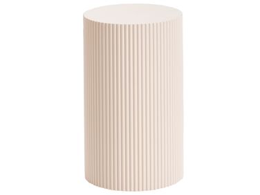 Table d'appoint CLAIRE Blanc cassé