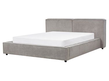 Waterbed Stof LINARDS 160 x 200 cm Grijs