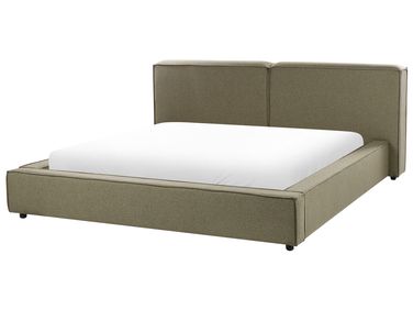 Waterbed Fabric LINARDS 180 x 200 cm (EU Super King) Olive Green